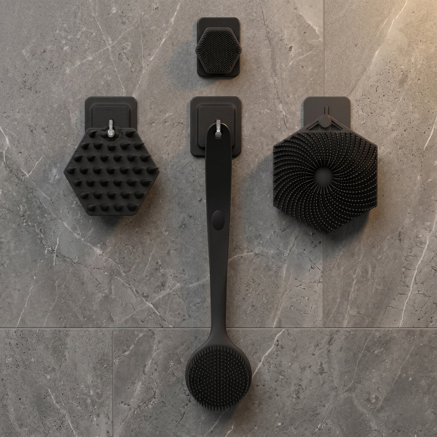 Brevon Silicone Body Scrubber - Advanced Series