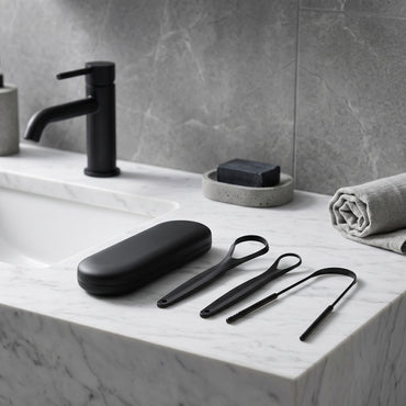 Brevon HygienePro Tongue Scraper Set
