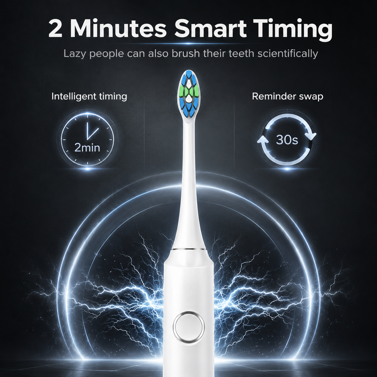 Brevon Max Pro Electric Toothbrush