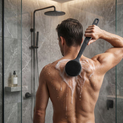 Brevon Silicone Body Scrubber - Advanced Series