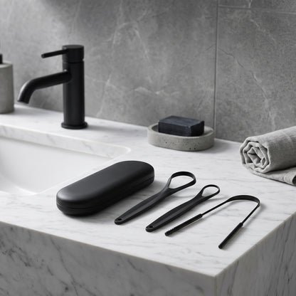 Brevon HygienePro Tongue Scraper Set