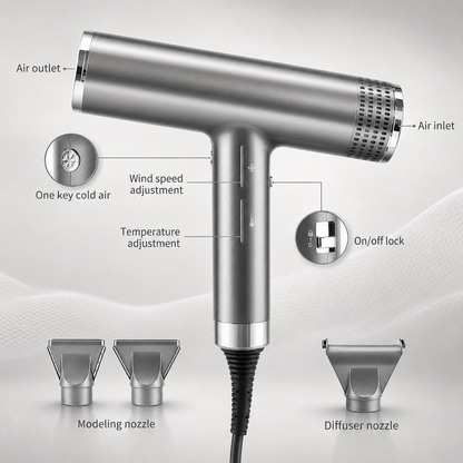 Brevon Phantom Elite Man's Hair Dryer